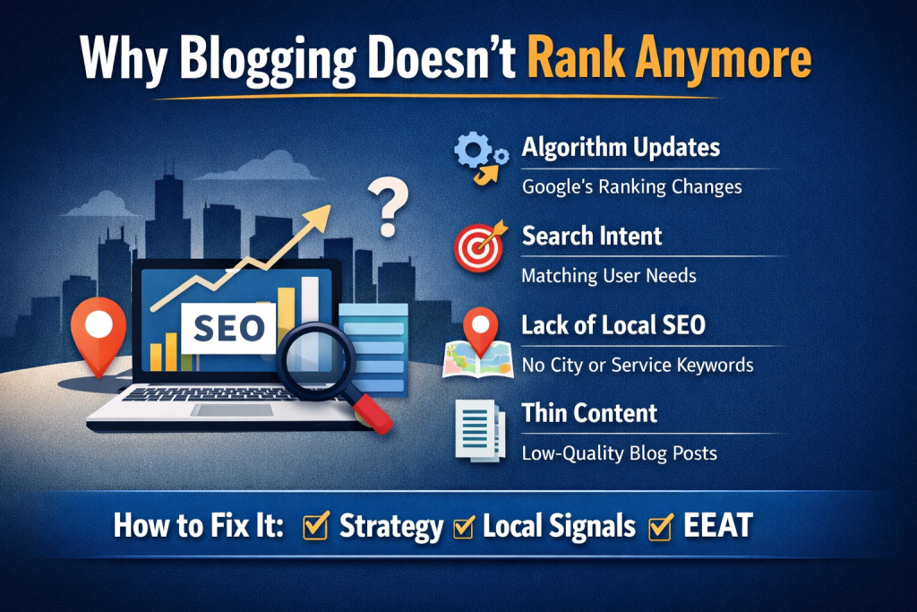 Why Blogging Doesn’t Rank Anymore